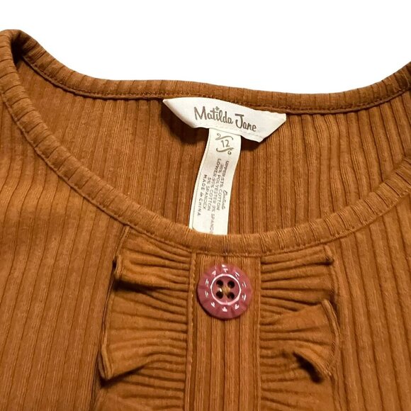 Matilda Jane 12Y Just Imagine Clio Knit Ditsy Floral Dress - Picture 7 of 7